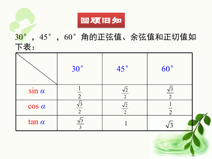 3 三角函数的计算 课件(28张ppt)