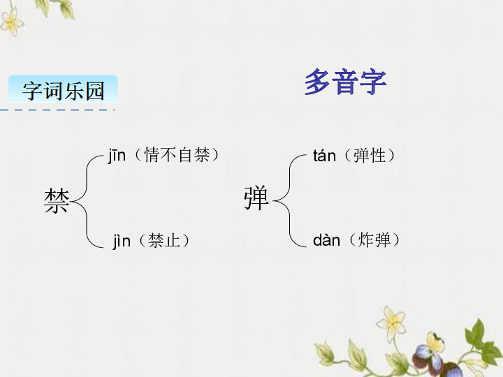 23  童年的发现部编版语文五年级下册1.认识"胚,祸"等10个生字.