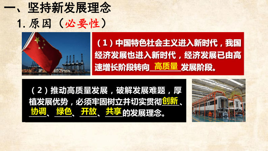 高一政治课件102贯彻新发展理念建设现代化经济体系新人教版必修1共31