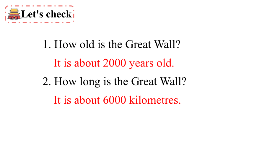 unit 2 lesson 10 the great wall 课件(共22张ppt)