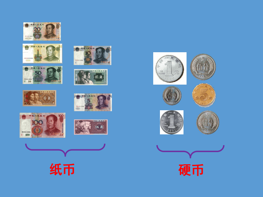 二,100以内数的认识 认识人民币 认识人民币纸币硬币元角分10