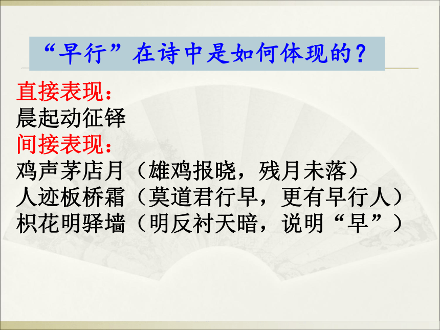 第三单元课外古诗词诵读商山早行课件幻灯片21张
