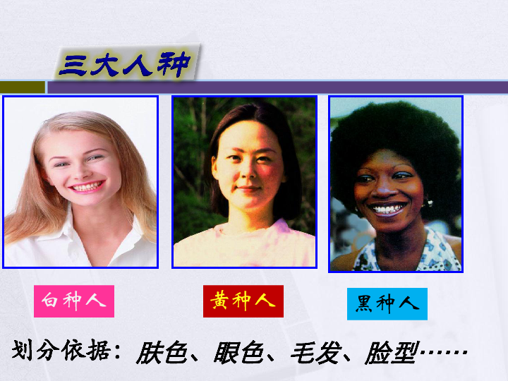 2《世界的人种》(共19张ppt)