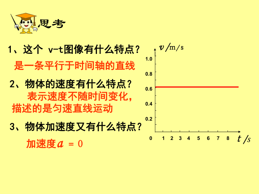 人教版高中物理必修1第2章第2节匀变速直线运动的速度与时间的关系