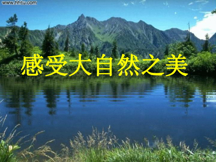感受大自然之美