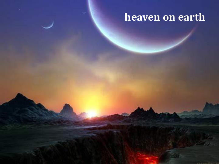 experiencesa place of beauty and mysteryheaven on earthbelow the