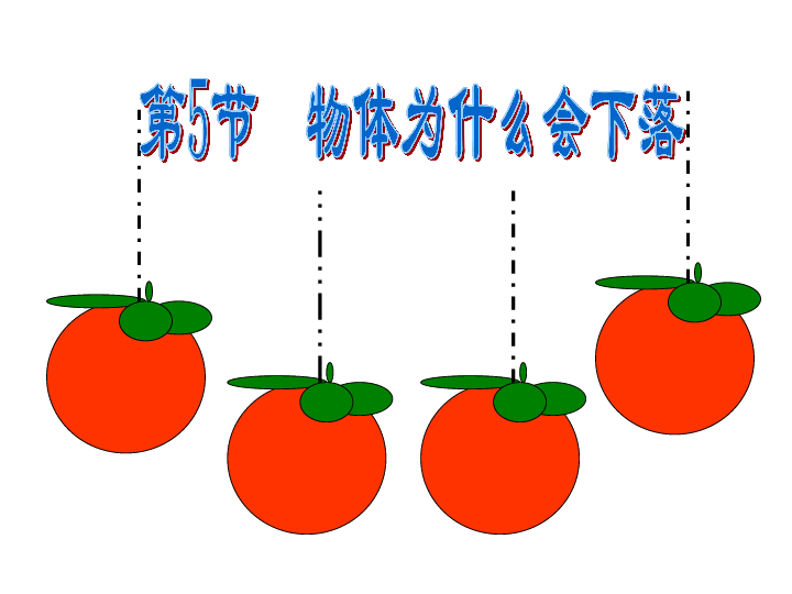 第5节物体为什么会下落浙江省温州市乐清市