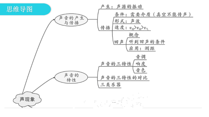 2021年中考广东专用物理知识考点梳理第1课时 声现象