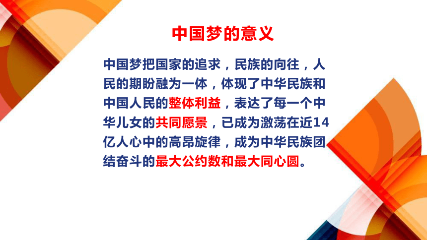 2实现中华民族伟大复兴的中国梦 议题式教学 课件(共58张ppt 1个内嵌