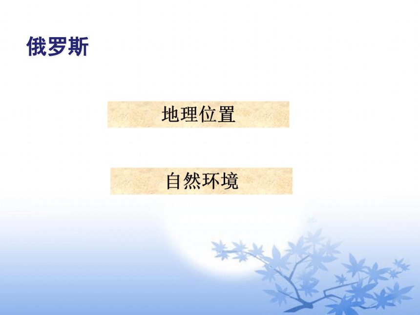 20202021学年人教版初中地理七年级下册第七章第四节俄罗斯课件共18张