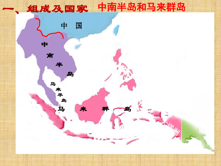 中图版八下地理61东南亚课件18张ppt