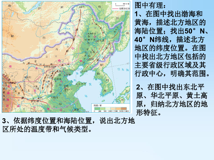 人教版八年级地理下册第6章第1节北方地区自然特征与农业课件25张ppt