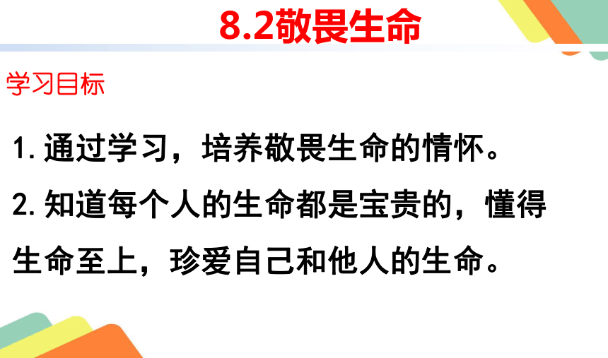 2 敬畏生命 课件(共20张ppt)