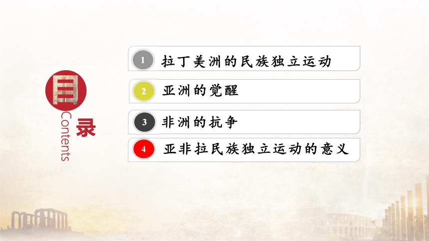 高中历史统编版必修中外历史纲要下第13课亚非拉民族独立运动课件21张