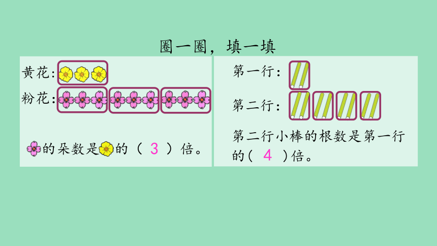 （2023秋新插图）人教版三年级数学上册 5 求一个数是另一个数的几倍（课件）(共33张PPT)