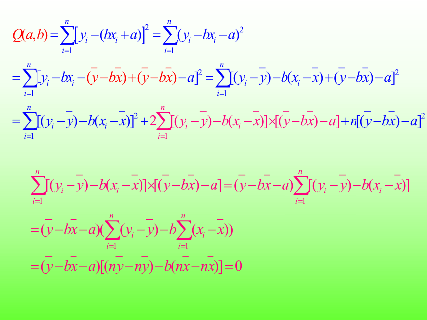 人教A版高中数学选择性必修第三册8.2.2一元线性回归模型参数的最小二乘估计  课件（共40张PPT）