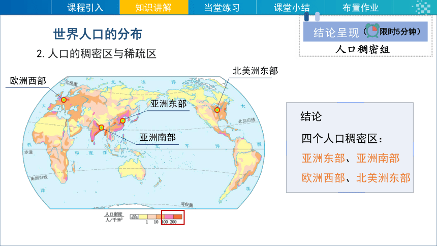 地理人教版 七年级上册 4.1人口与人种（第2课时）课件(共22张PPT)