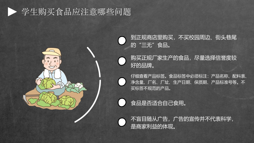 小学主题班会课件-食品安全-全国通用 (20张PPT)