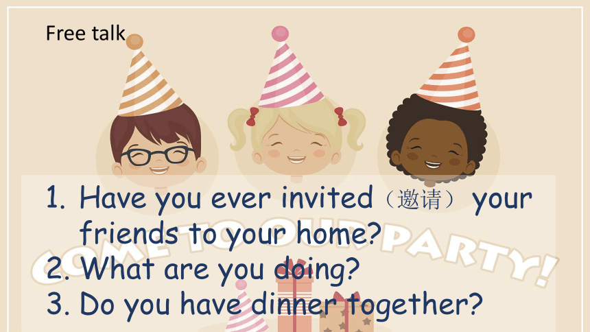 Unit 5 Dinner is ready Part B Let’s talk & Let’s play课件(共24张PPT)