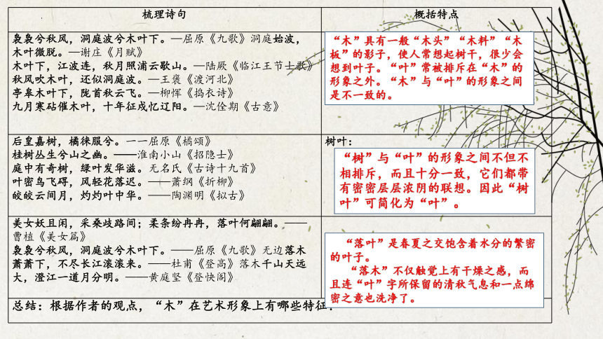 9《说“木叶”》课件(共33张PPT)  2023-2024学年统编版高中语文必修下册