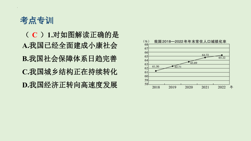 2024年中考道德与法治二轮总复习课件(共58张PPT)：走向共同富裕  推进民族复兴