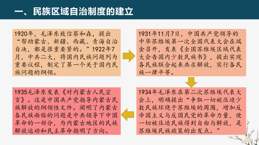 第13课 当代中国的民族政策 课件（共22张PPT）2023-2024学年统编版（2019）高中历史选择性必修一