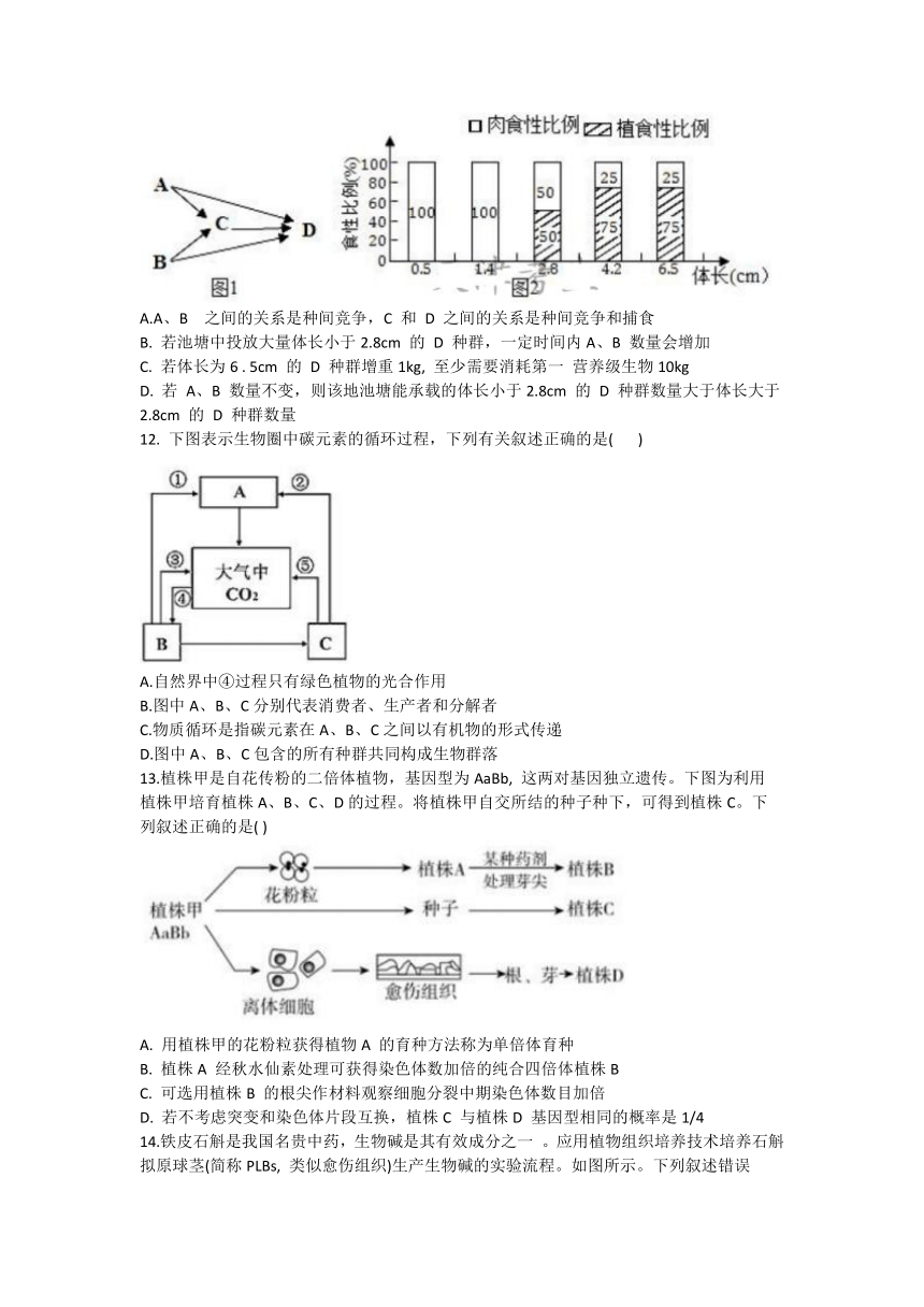 天津市和平区名校2023-2024学年高三上学期9月暑假学情反馈（开学考）生物学试卷（Word版含答案）