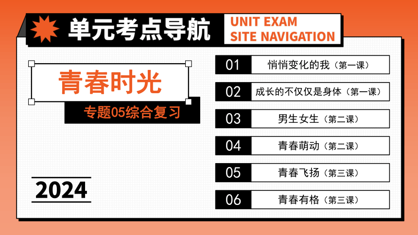 专题05《青春时光》全国版道法课件【课件研究所】