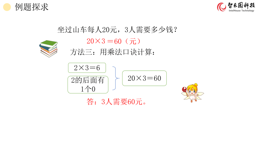 人教版小数三年级上册 6.1 口算乘法 课件