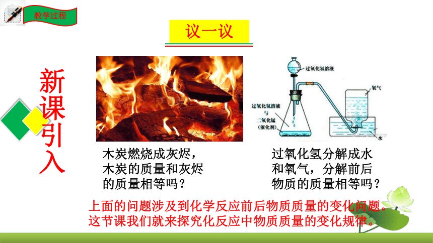 鲁教版化学九上5.1 化学反应中的质量守恒（第1课时）同步课件（共21张PPT）