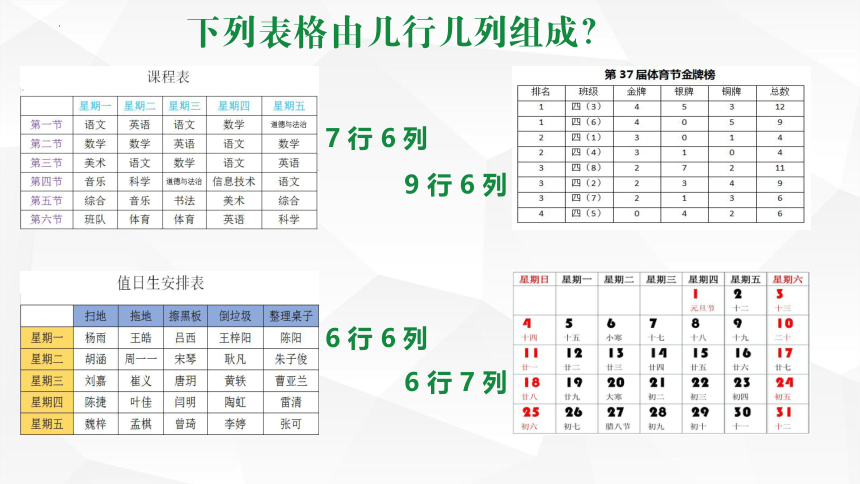 第9课设计并插入表格 课件(共16张PPT) 滇人版三年级第二册信息技术