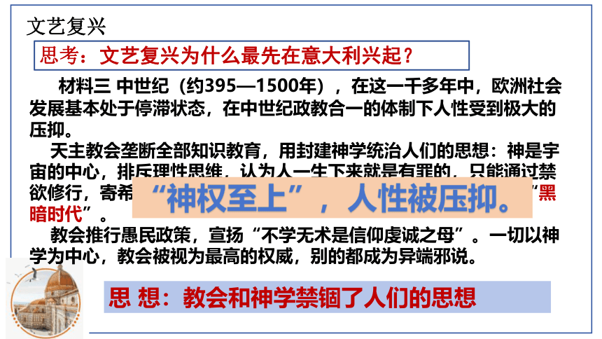 第14课 文艺复兴运动课件(共31张PPT)2023_2024学年部编版九年级历史上册