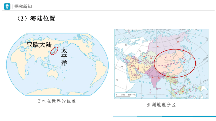 2023-2024学年七年级地理下学期人教版7.1 日本 第1课时 课件(共23张PPT)