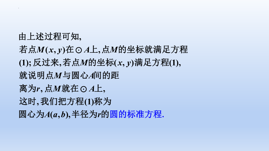 2.4.1 圆的标准方程 课件（共21张PPT）