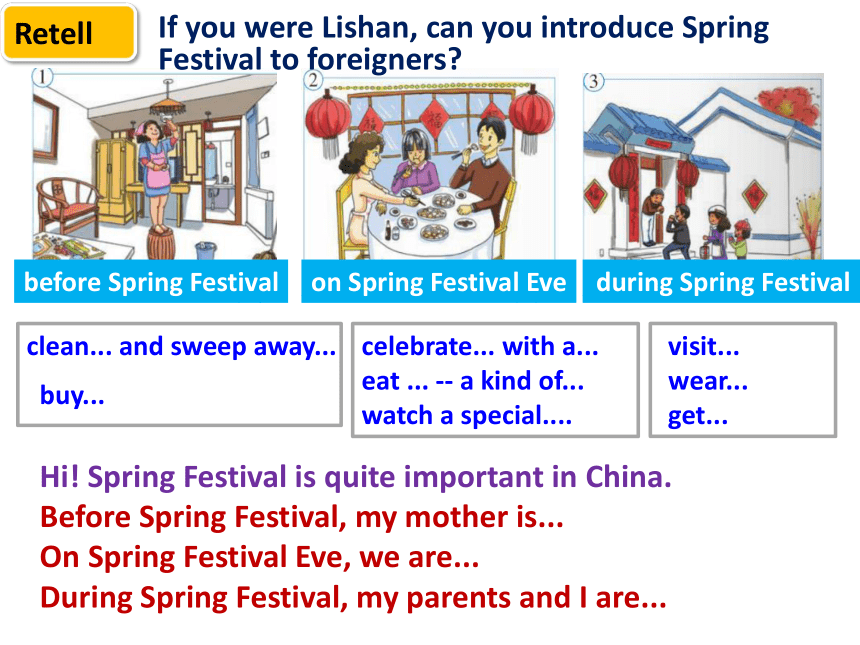 Module 10 Spring Festival Unit 3 Language in use课件（外研版七年级上册）