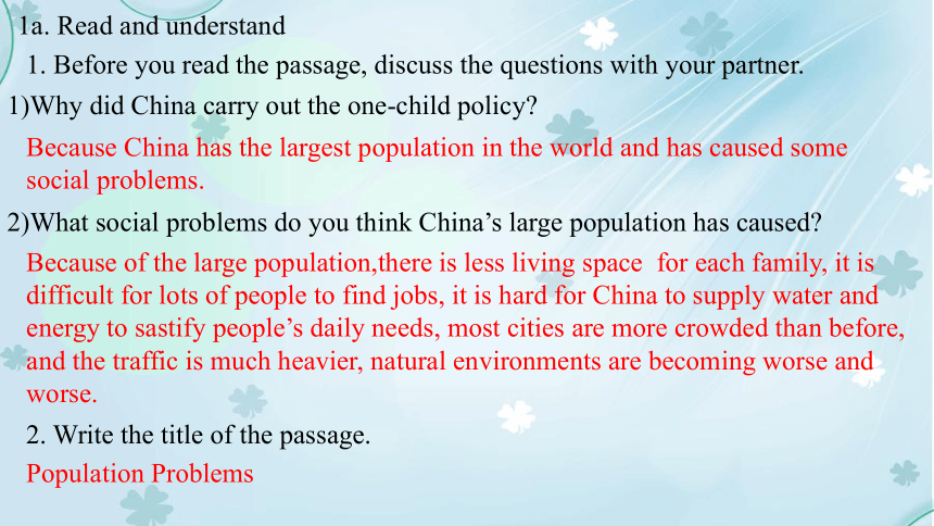 Unit 1 The Changing World Topic 2 Section C 课件(共17张PPT)