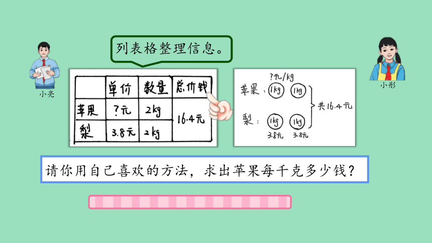 （2023秋新插图）人教版五年级数学上册 实际问题与方程（第3课时）（课件）