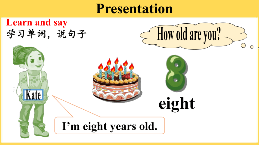 Unit6 Happy birthday!  Part B Let's learn & Let's do课件（共22张PPT）