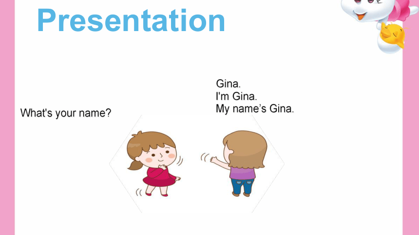 Unit 1 My name's Gina SectionA 1a-1c 课件 (共25张PPT，内嵌部分音频)2023-2024学年人教版英语七年级上册