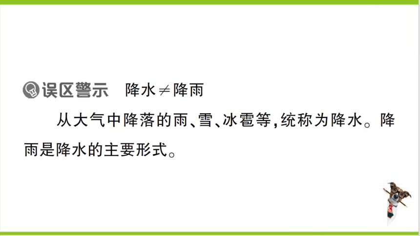 【掌控课堂-同步作业】人教版地理七(上)第三章 天气与气候 第三节 降水的变化与分布 (课件版)