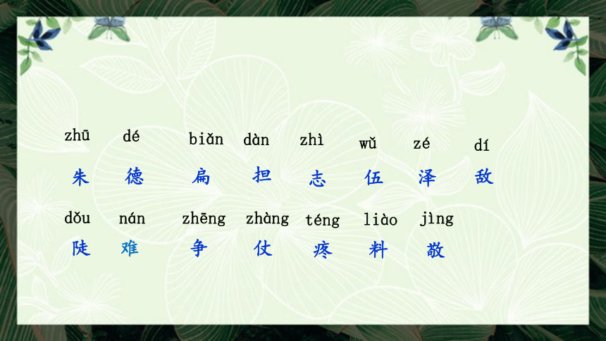 16朱德的扁担 课件(共24张PPT)