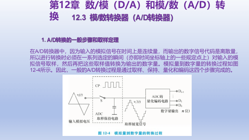 12.3  模数转换器（AD转换器 课件(共29张PPT)-中职《电工电子技术与技能》同步教学（东南大学版）