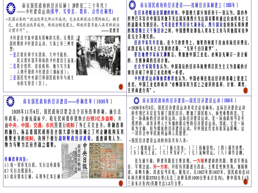 第21课 南京国民政府的统治和中国共产党开辟革命新道路 课件(共24张PPT)-统编版（2019）高中必修中外历史纲要上