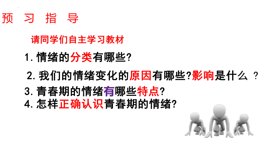 4.1青春的情绪  课件(共24张PPT+内嵌视频)-2023-2024学年统编版道德与法治七年级下册