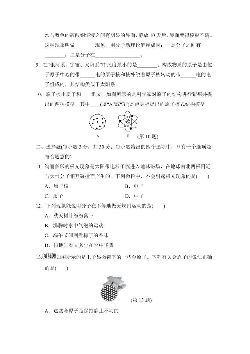 粤沪版物理八年级下册第十章标测试卷（含答案）