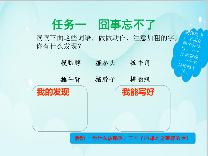 部编版四年级上册语文第六单元  课件(共31张PPT)