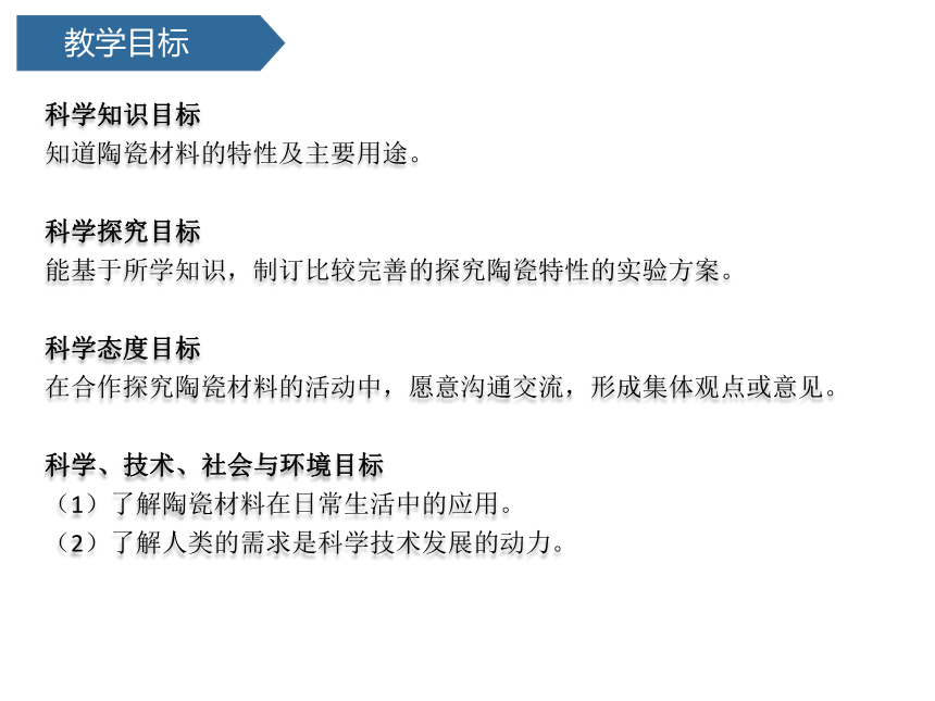 青岛版（六三制2017秋） 五年级上册20.陶瓷材料课件（16张PPT)