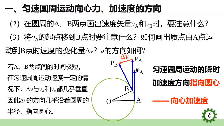 6.3  向心加速度课件(共19张PPT） 高一下学期物理人教版（2019）必修第二册