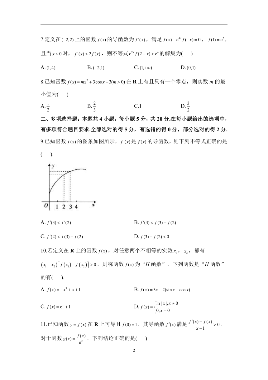 第五章 一元函数的导数及其应用（含解析）