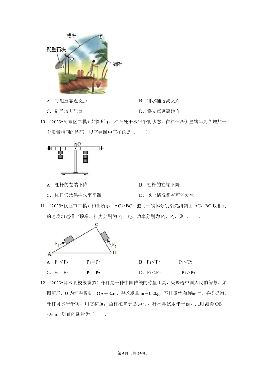 2024年中考物理一轮复习之简单机械（含解析）